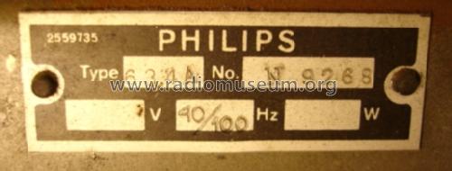 Super inductance 'Lentebode' 634A; Philips; Eindhoven (ID = 138890) Radio