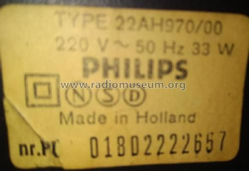 Three Band Stereo Combination TAPC 22AH970 /00 /22 /50 /65 /72 /79; Philips; Eindhoven (ID = 2539024) Radio