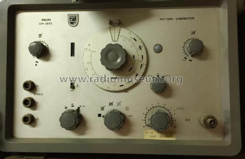TV Pattern generator GM2892; Philips; Eindhoven (ID = 2940613) Equipment