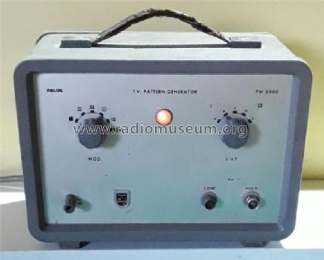 TV Pattern Generator PM5500; Philips; Eindhoven (ID = 2295034) Equipment