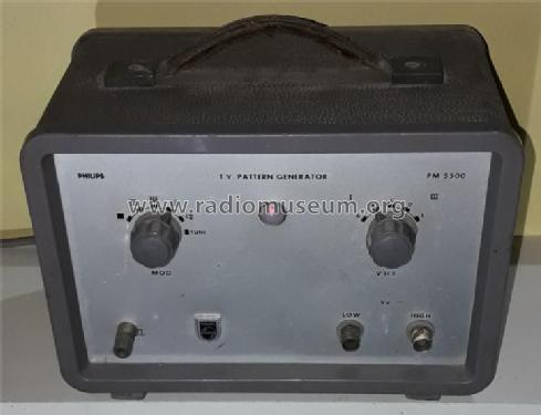 TV Pattern Generator PM5500; Philips; Eindhoven (ID = 2295035) Equipment