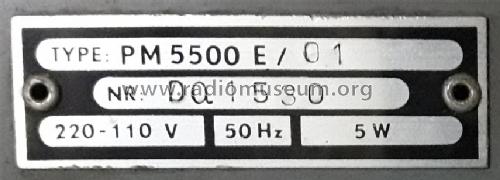 TV Pattern Generator PM5500; Philips; Eindhoven (ID = 2295036) Equipment