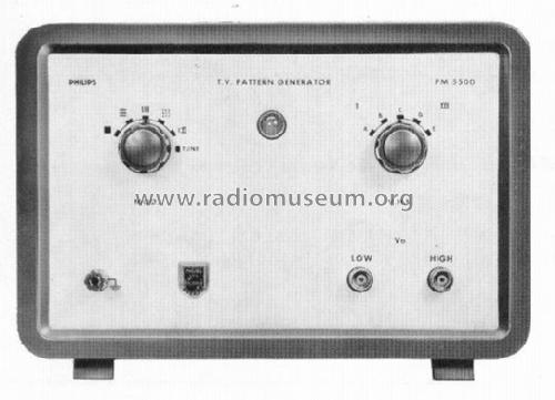 TV Pattern Generator PM5500; Philips; Eindhoven (ID = 240830) Equipment
