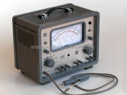 Universal-Röhrenvoltmeter GM6001; Philips; Eindhoven (ID = 234199) Equipment