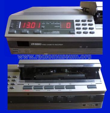 Video Cassette Recorder VR6560 /00; Philips - Österreich (ID = 2013629) R-Player