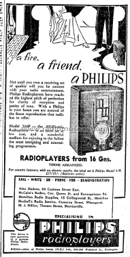 516P; Philips Electrical (ID = 1908777) Radio