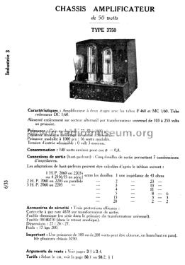 3750; Philips; Eindhoven (ID = 1855562) Ampl/Mixer