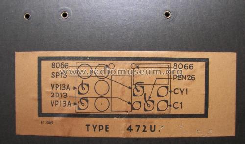 Super inductance 472U; Philips Electrical, (ID = 2522904) Radio