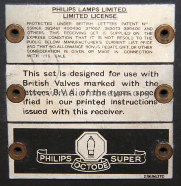 588U; Philips Electrical, (ID = 1974160) Radio