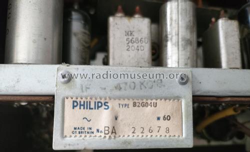 B2G04U; Philips Electrical, (ID = 2913600) Radio
