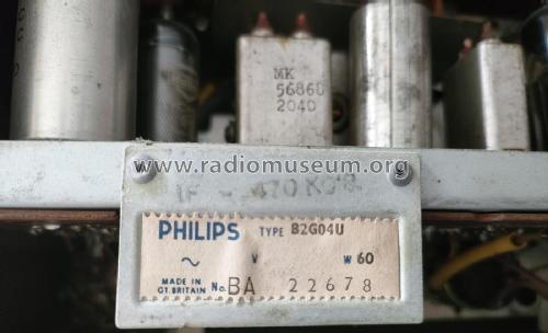 B2G04U; Philips Electrical, (ID = 2913600) Radio