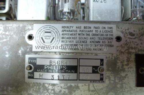 B5G64A; Philips Electrical, (ID = 2009362) Radio