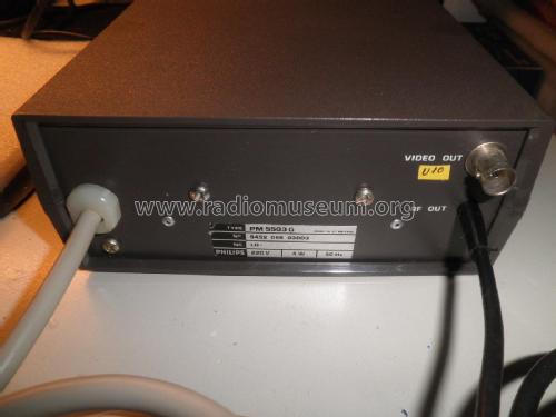 PAL TV Pattern Generator PM5503 G; Philips Electrical, (ID = 2486188) Equipment