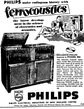 FZ856A; Philips Electrical (ID = 2786231) Radio
