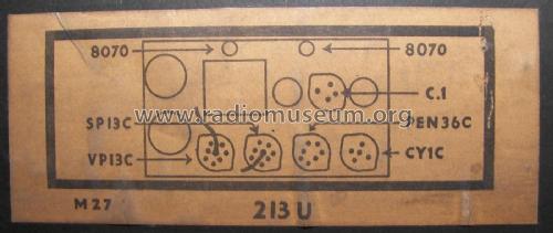 Superinductance 213U ; Philips Electrical, (ID = 2533577) Radio