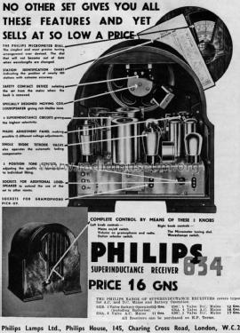 Superinductance 834A; Philips Electrical, (ID = 2098740) Radio