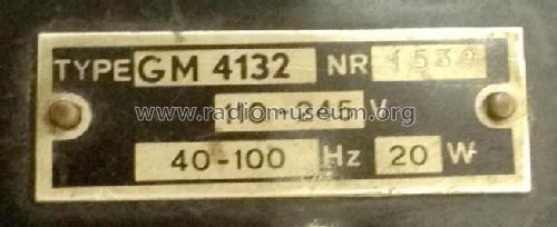 Voltmeter GM4132; Philips Electro (ID = 2041360) Equipment