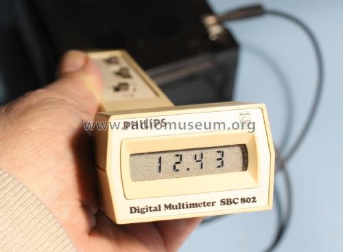 Digital multimeter SBC 802; Philips Electronics (ID = 2371262) Equipment