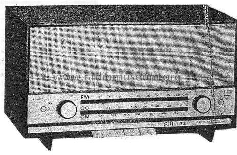 30RB354 /00K; Philips Ibérica, (ID = 214545) Radio