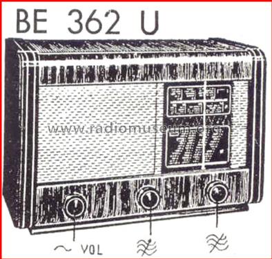 BE-362-U; Philips Ibérica, (ID = 109805) Radio