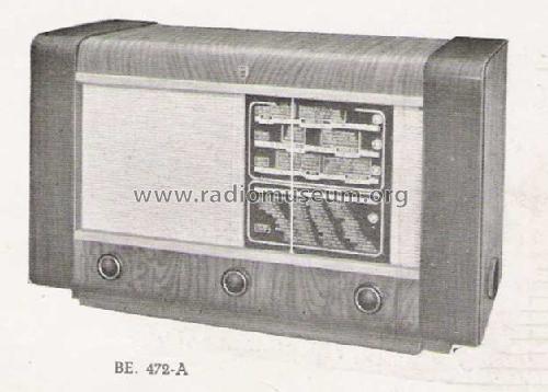 BE-472-A; Philips Ibérica, (ID = 238066) Radio