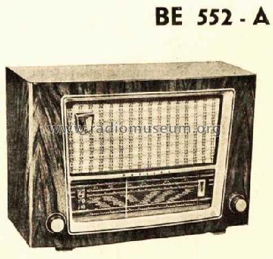 BE-552-A; Philips Ibérica, (ID = 232926) Radio