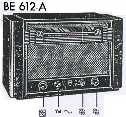 BE-612-A; Philips Ibérica, (ID = 233677) Radio