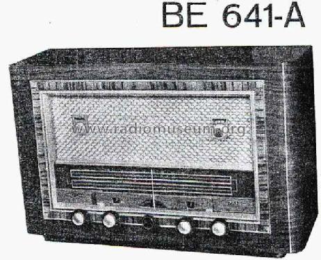 BE-641-A; Philips Ibérica, (ID = 232945) Radio