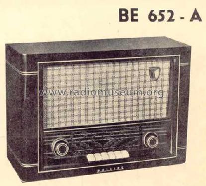 BE-652-A; Philips Ibérica, (ID = 232891) Radio