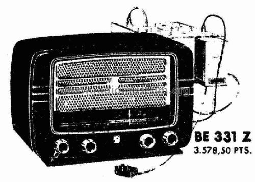 BE-331-Z; Philips Ibérica, (ID = 754431) Radio