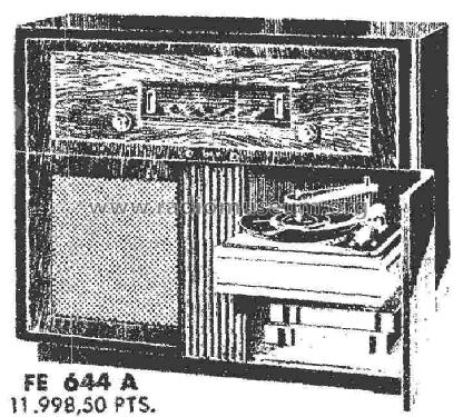 FE-644-A; Philips Ibérica, (ID = 752733) Radio