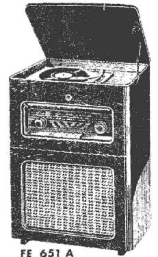 FE-651-A; Philips Ibérica, (ID = 752724) Radio