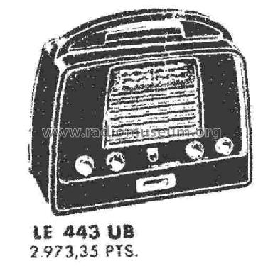 LE-443-UB; Philips Ibérica, (ID = 752723) Radio