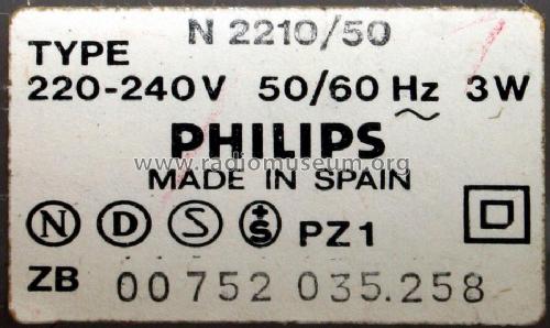N-2210/50; Philips Ibérica, (ID = 426283) Reg-Riprod