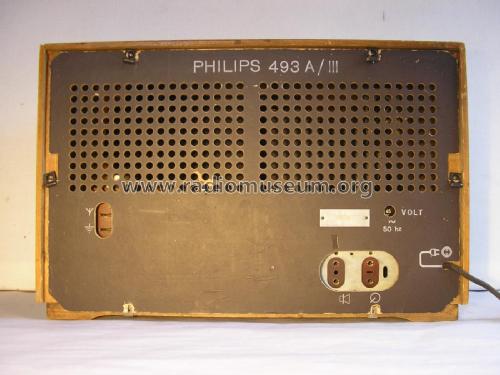 493A /III; Philips Finland - (ID = 1952468) Radio
