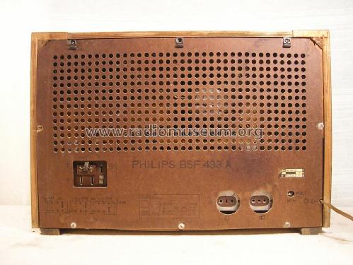 BSF433A; Philips Finland - (ID = 1366114) Radio