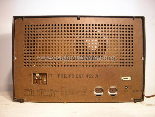 BSF452A; Philips Finland - (ID = 1322413) Radio