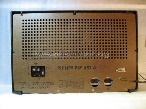 BSF452A; Philips Finland - (ID = 384967) Radio