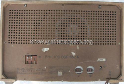 BSF652A; Philips Finland - (ID = 662032) Radio