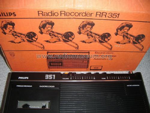 Ferro/Chromium Radiorecorder 351 22RR351 /70; Philips Finland - (ID = 1764597) Radio