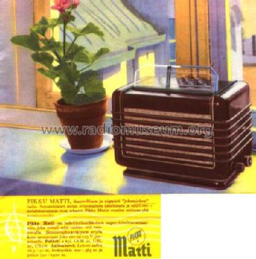 Pikku Matti 209U; Philips Finland - (ID = 2031207) Radio