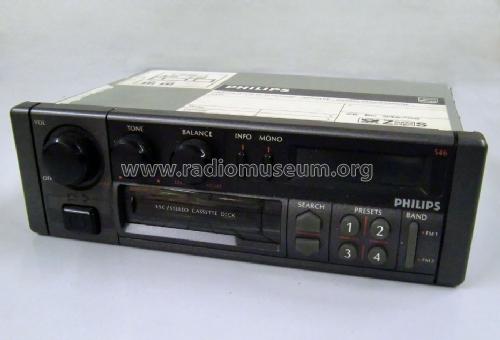 22DC546 /02; Philips France; (ID = 1388093) Car Radio