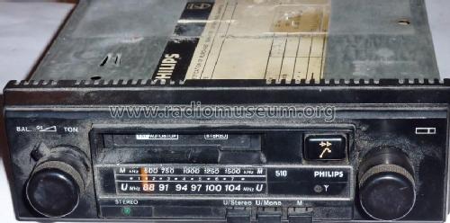 Cassette auto radio 510 22AC510 /38; Philips France; (ID = 2027997) Car Radio