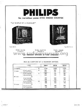 Multi-Inductance 535U; Philips France; (ID = 1729232) Radio