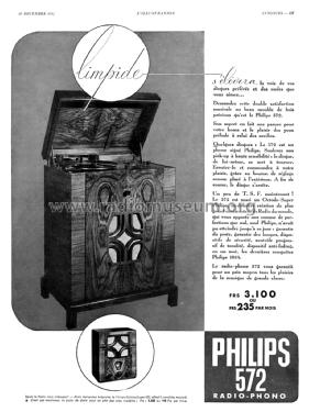 572A ; Philips France; (ID = 2488989) Radio