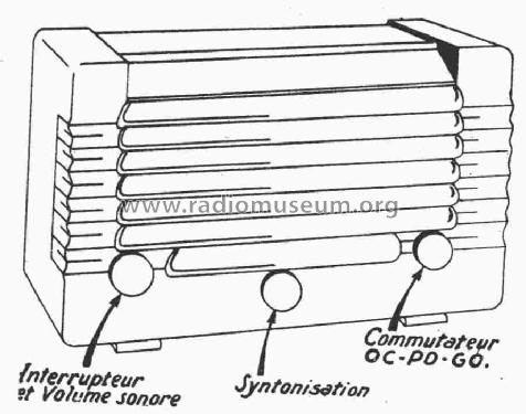 Super-Junior 43 A43U; Philips France; (ID = 219803) Radio