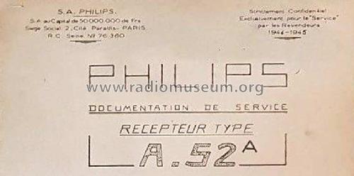 A52A; Philips France; (ID = 2349848) Radio