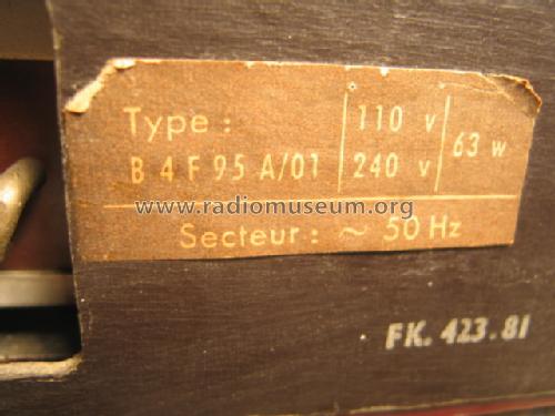 B4F95A /01; Philips France; (ID = 503147) Radio