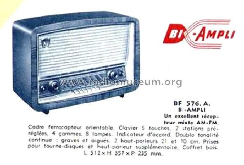 B5F76A - BF576A; Philips France; (ID = 1941780) Radio