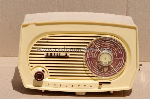 Philetta BF102A /01 /02; Philips France; (ID = 1466999) Radio